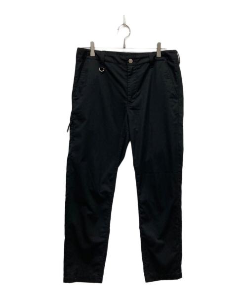 uniform experiment（ユニフォームエクスペリメント）uniform experiment (ユニフォームエクスペリメント) SIDE POCKET TAPERED PANTS ブラック サイズ:2の古着・服飾アイテム