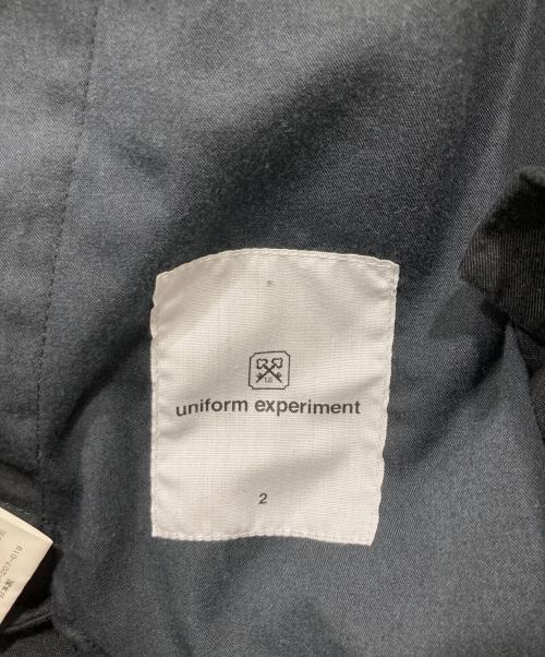 uniform experiment（ユニフォームエクスペリメント）uniform experiment (ユニフォームエクスペリメント) SIDE POCKET TAPERED PANTS ブラック サイズ:2の古着・服飾アイテム