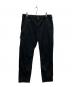 uniform experiment（ユニフォームエクスペリメント）の古着「SIDE POCKET TAPERED PANTS」｜ブラック