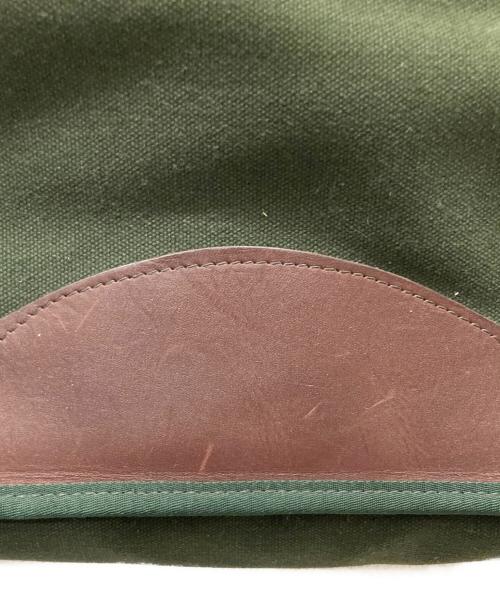 orvis（オービス）orvis (オービス) キャンバスレザー ダッフルバッグ カーキの古着・服飾アイテム