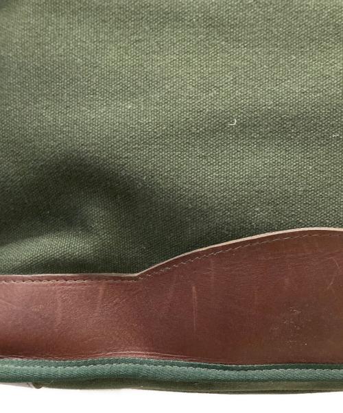 orvis（オービス）orvis (オービス) キャンバスレザー ダッフルバッグ カーキの古着・服飾アイテム