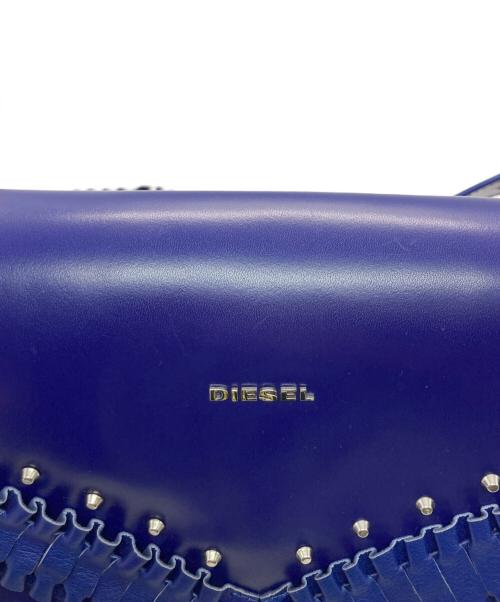 DIESEL（ディーゼル）DIESEL (ディーゼル) 2WAYショルダーバッグ ブルーの古着・服飾アイテム