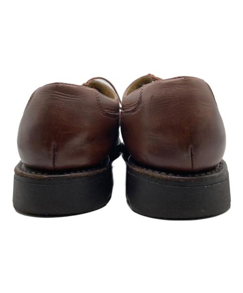 PARABOOT（パラブーツ）PARABOOT (パラブーツ) ハラコレースアップレザーシューズ ブラウン サイズ:4の古着・服飾アイテム