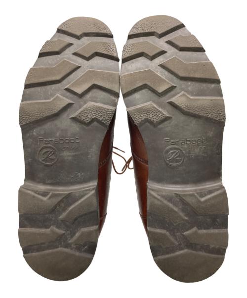PARABOOT（パラブーツ）PARABOOT (パラブーツ) ハラコレースアップレザーシューズ ブラウン サイズ:4の古着・服飾アイテム