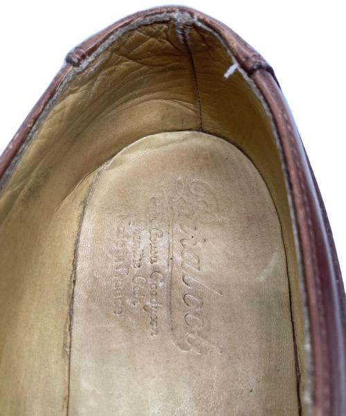 PARABOOT（パラブーツ）PARABOOT (パラブーツ) ハラコレースアップレザーシューズ ブラウン サイズ:4の古着・服飾アイテム