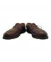 中古・古着 PARABOOT (パラブーツ) ハラコレースアップレザーシューズ ブラウン サイズ:4：13000円