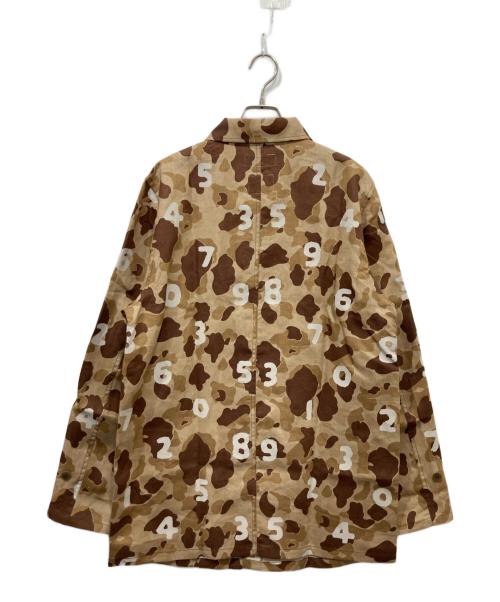 SOU・SOU（ソウソウ）SOU・SOU (ソウソウ) リネンツイルカーゴジャケット ベージュ サイズ:Lの古着・服飾アイテム