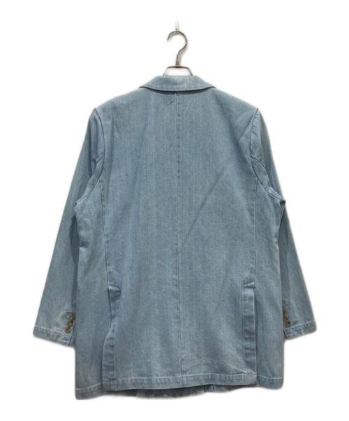 UNGRID（アングリッド）Ungrid (アングリッド) ルースシルエットテーラードジャケット インディゴ サイズ:FREEの古着・服飾アイテム
