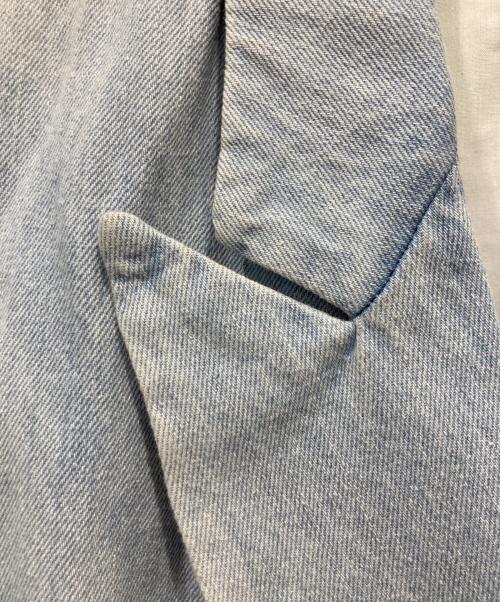 UNGRID（アングリッド）Ungrid (アングリッド) ルースシルエットテーラードジャケット インディゴ サイズ:FREEの古着・服飾アイテム