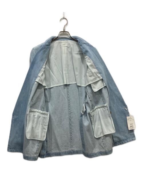 UNGRID（アングリッド）Ungrid (アングリッド) ルースシルエットテーラードジャケット インディゴ サイズ:FREEの古着・服飾アイテム