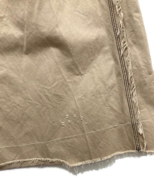 DIESEL（ディーゼル）DIESEL (ディーゼル) デニム切替スカート ベージュ サイズ:W23の古着・服飾アイテム