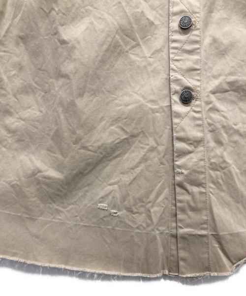 DIESEL（ディーゼル）DIESEL (ディーゼル) デニム切替スカート ベージュ サイズ:W23の古着・服飾アイテム