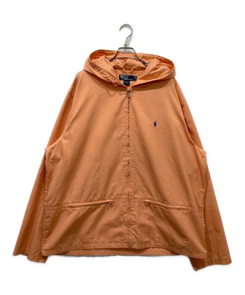 POLO RALPH LAUREN（ポロ・ラルフローレン）POLO RALPH LAUREN (ポロ・ラルフローレン) フーデッドジャケット オレンジ サイズ:XLの古着・服飾アイテム