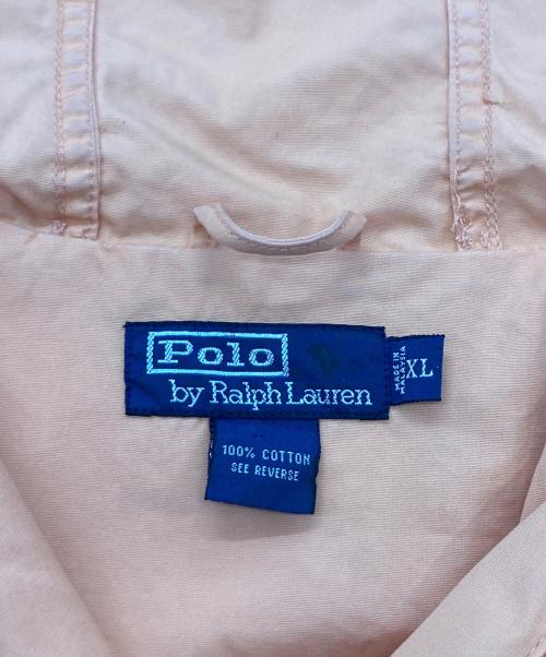POLO RALPH LAUREN（ポロ・ラルフローレン）POLO RALPH LAUREN (ポロ・ラルフローレン) フーデッドジャケット オレンジ サイズ:XLの古着・服飾アイテム
