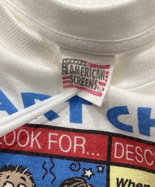 AMERICAN SCREENS（アメリカンスクリーンズ）AMERICAN SCREENS (アメリカンスクリーンズ) プリントTシャツ ホワイト サイズ:XLの古着・服飾アイテム