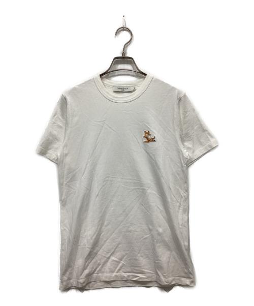 maison kitsune（メゾンキツネ）MAISON KITSUNE (メゾンキツネ) Tシャツ ホワイト サイズ:XXSの古着・服飾アイテム