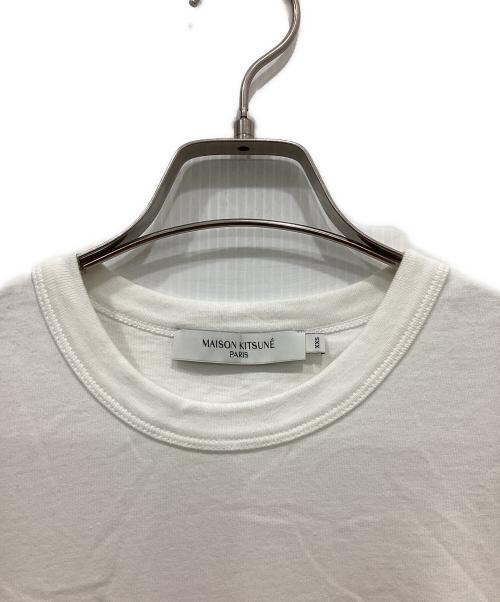 maison kitsune（メゾンキツネ）MAISON KITSUNE (メゾンキツネ) Tシャツ ホワイト サイズ:XXSの古着・服飾アイテム