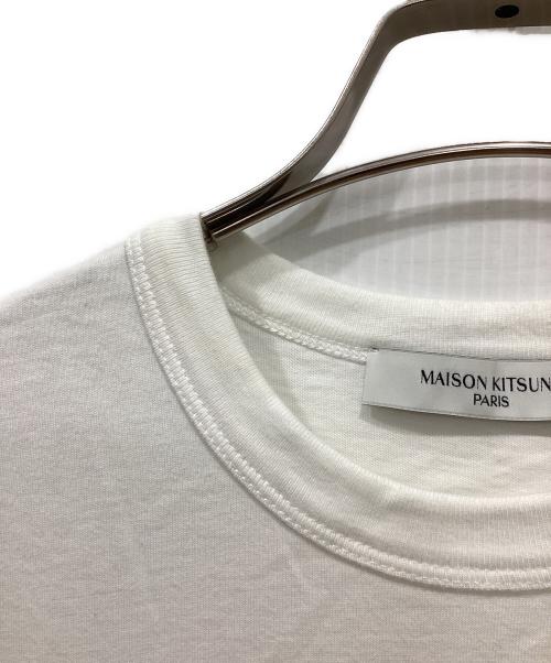 maison kitsune（メゾンキツネ）MAISON KITSUNE (メゾンキツネ) Tシャツ ホワイト サイズ:XXSの古着・服飾アイテム