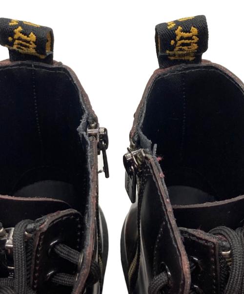 Dr.Martens（ドクターマーチン）Dr.Martens (ドクターマーチン) 1460 PASCAL FRNT ZIP / 1460 ZIP グレーステッチ BEX 8 ホール ブーツ ブラウン サイズ:UK5の古着・服飾アイテム