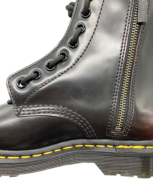 Dr.Martens（ドクターマーチン）Dr.Martens (ドクターマーチン) 1460 PASCAL FRNT ZIP / 1460 ZIP グレーステッチ BEX 8 ホール ブーツ ブラウン サイズ:UK5の古着・服飾アイテム