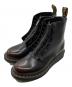Dr.Martens（ドクターマーチン）の古着「1460 PASCAL FRNT ZIP / 1460 ZIP グレーステッチ BEX 8 ホール ブーツ」｜ブラウン