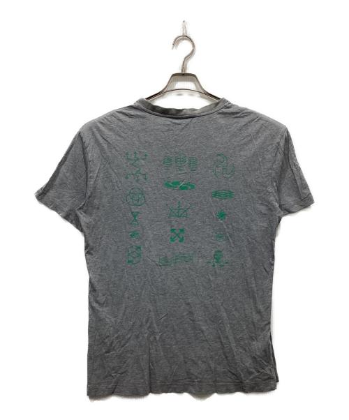 Gosha Rubchinskiy（ゴーシャラブチンスキー）Gosha Rubchinskiy (ゴーシャラブチンスキー) プリントTシャツ グレー サイズ:XLの古着・服飾アイテム