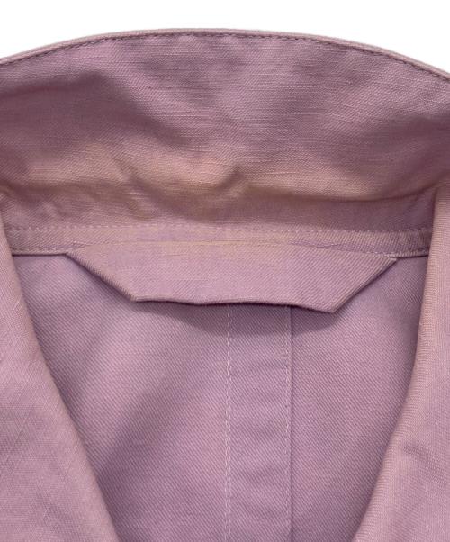 Acne studios（アクネ ストゥディオズ）Acne studios (アクネ ストゥディオズ) MANIC 16AW ハトメデザインジャケット パープル サイズ:48の古着・服飾アイテム