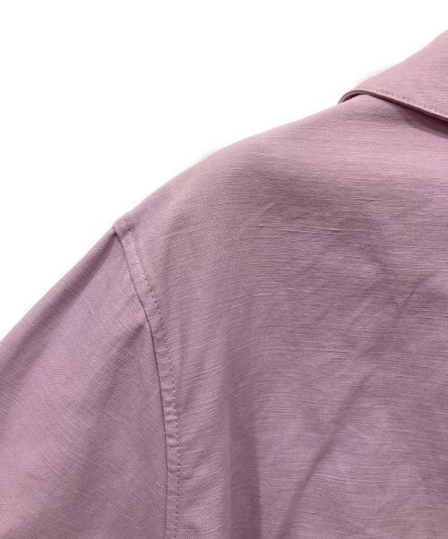 Acne studios（アクネ ストゥディオズ）Acne studios (アクネ ストゥディオズ) MANIC 16AW ハトメデザインジャケット パープル サイズ:48の古着・服飾アイテム