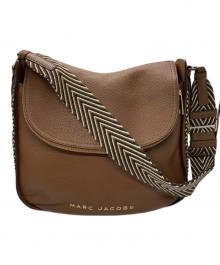 MARC JACOBS（マークジェイコブス）の古着「Groove Hobo Webbingレザーショルダーバッグ」｜ブラウン
