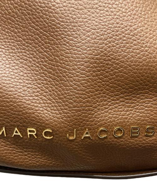 MARC JACOBS（マークジェイコブス）MARC JACOBS (マークジェイコブス) Groove Hobo Webbingレザーショルダーバッグ ブラウンの古着・服飾アイテム
