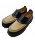 NATAL DESIGN（ネイタルデザイン）の古着「SIDE ELASTICK DECCO」｜ベージュ×ブラック