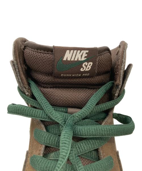 NIKE（ナイキ）NIKE (ナイキ) SB Dunk High ブラウン サイズ:28の古着・服飾アイテム