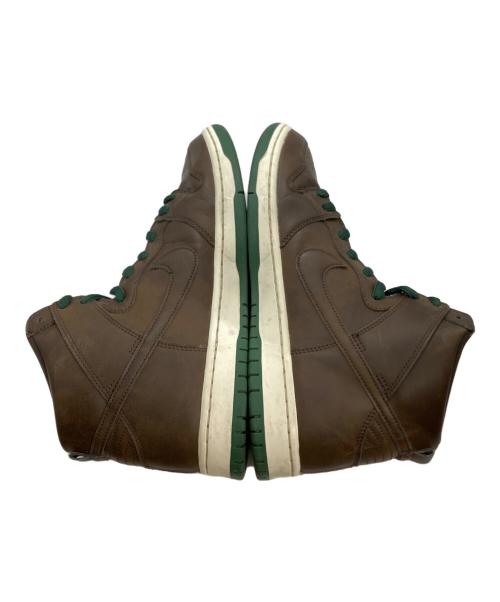 NIKE（ナイキ）NIKE (ナイキ) SB Dunk High ブラウン サイズ:28の古着・服飾アイテム