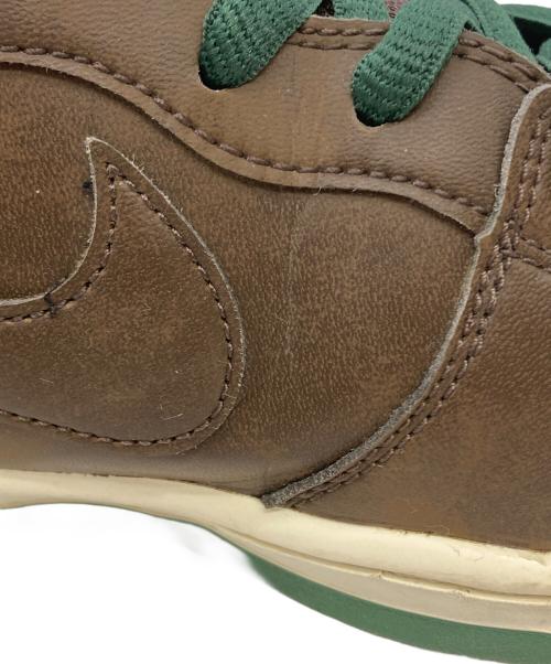 NIKE（ナイキ）NIKE (ナイキ) SB Dunk High ブラウン サイズ:28の古着・服飾アイテム