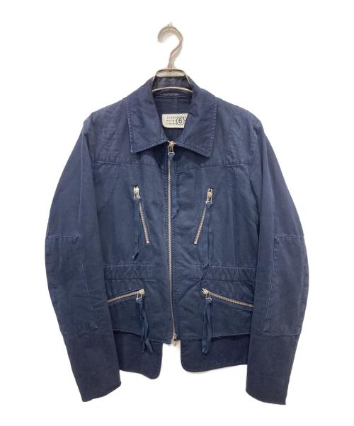 MM6 Maison Margiela（エムエムシックスメゾンマルジェラ）MM6 Maison Margiela (エムエムシックスメゾンマルジェラ) M69タイプタンカースジャケット ネイビー サイズ:40の古着・服飾アイテム