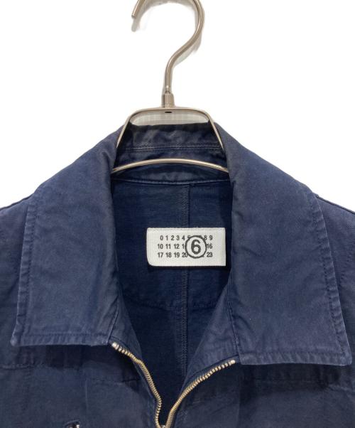 MM6 Maison Margiela（エムエムシックスメゾンマルジェラ）MM6 Maison Margiela (エムエムシックスメゾンマルジェラ) M69タイプタンカースジャケット ネイビー サイズ:40の古着・服飾アイテム