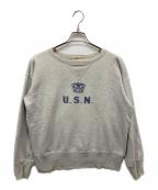 McCOY'Sマッコイズ）の古着「USNクルーネックスウェット」｜グレー
