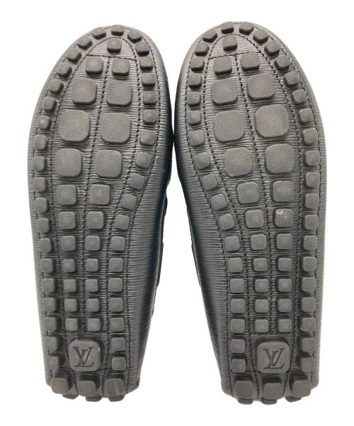 LOUIS VUITTON（ルイ ヴィトン）LOUIS VUITTON (ルイ ヴィトン) ドライビングシューズ ブラック サイズ:7の古着・服飾アイテム