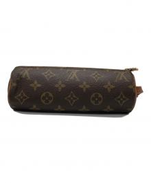 LOUIS VUITTON（ルイ ヴィトン）の古着「ペンケース / モノグラム」｜ブラウン