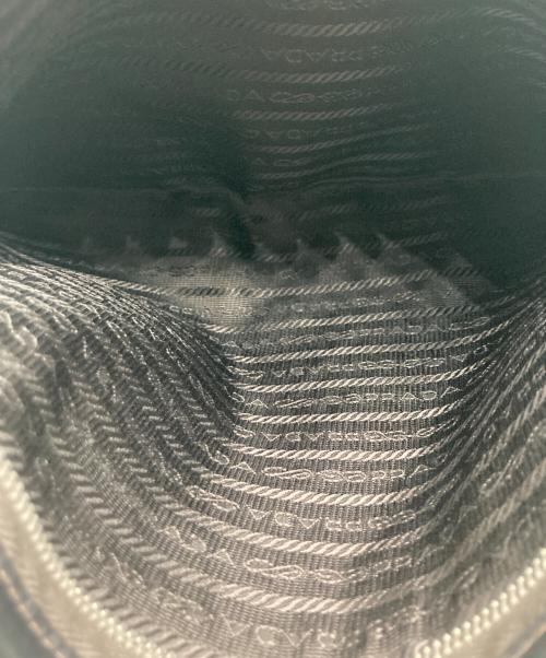 PRADA（プラダ）PRADA (プラダ) LOGO JACQUARDショルダーバッグ ブラウンの古着・服飾アイテム