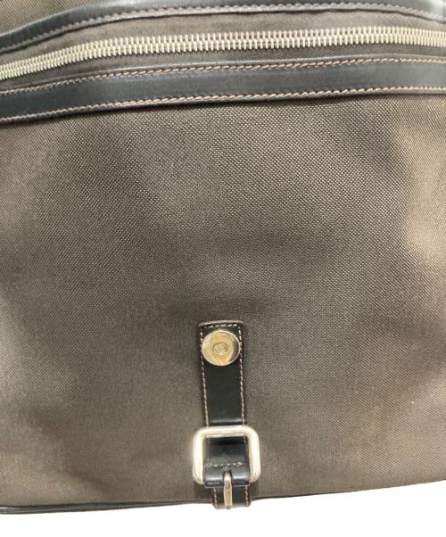 PRADA（プラダ）PRADA (プラダ) LOGO JACQUARDショルダーバッグ ブラウンの古着・服飾アイテム