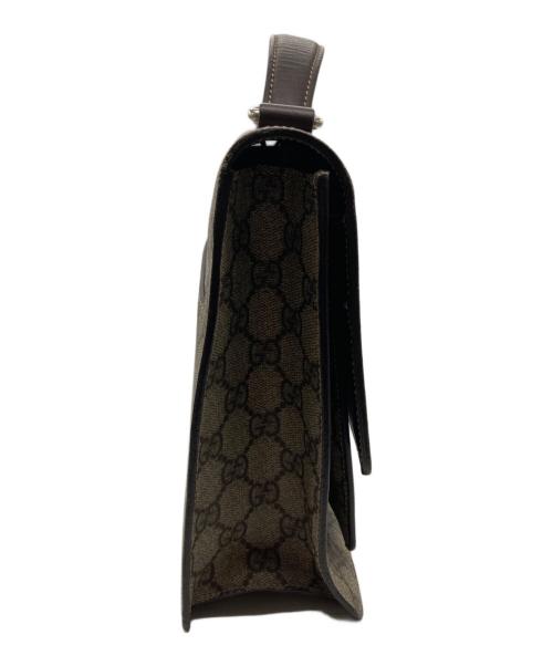 GUCCI（グッチ）GUCCI (グッチ) ディアマンテ GGスプリーム ハンドバッグ ベージュの古着・服飾アイテム