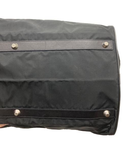 PRADA（プラダ）PRADA (プラダ) 2WAYナイロンボストンバッグ ブラックの古着・服飾アイテム