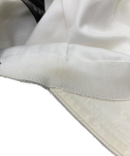 GUCCI（グッチ）GUCCI (グッチ) GGナイロンキャップ ホワイトの古着・服飾アイテム