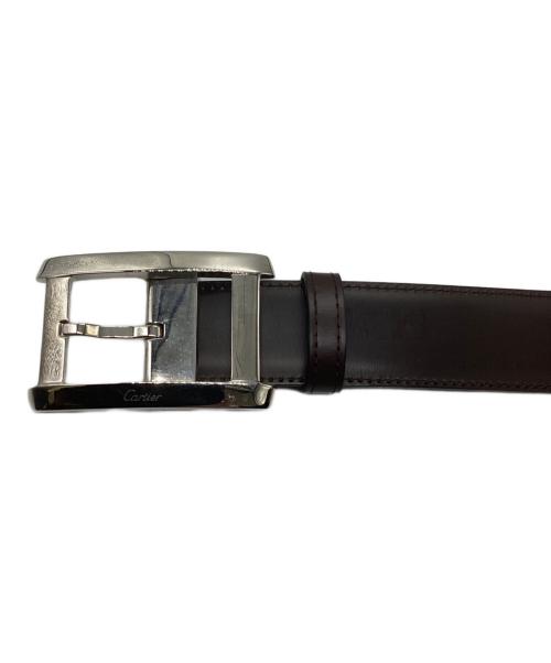 Cartier（カルティエ）Cartier (カルティエ) タンクアメリカンベルト ブラウンの古着・服飾アイテム