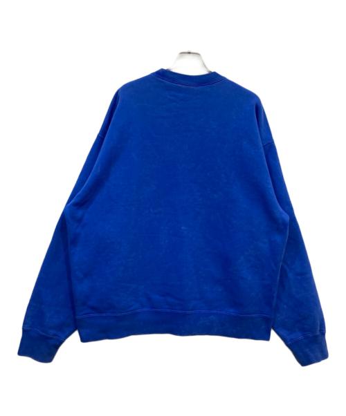 NIKE（ナイキ）NIKE (ナイキ) stussy (ステューシー) Acid Wash Crew ブルー サイズ:Mの古着・服飾アイテム