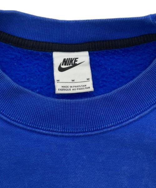 NIKE（ナイキ）NIKE (ナイキ) stussy (ステューシー) Acid Wash Crew ブルー サイズ:Mの古着・服飾アイテム