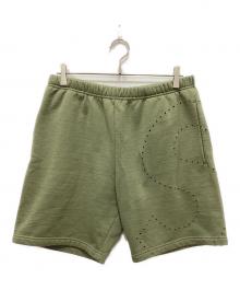 SUPREME（シュプリーム）の古着「LASER CUT S LOGO SWEATSHORT」｜カーキ
