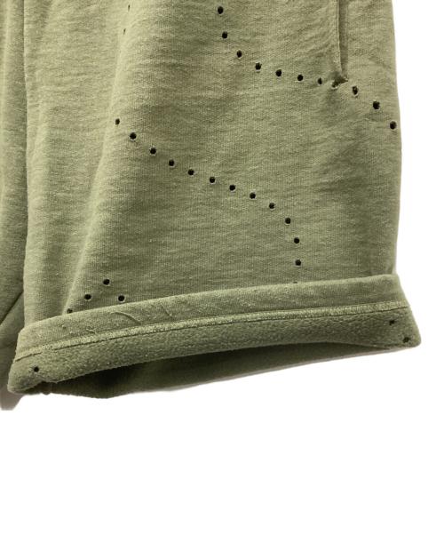 SUPREME（シュプリーム）SUPREME (シュプリーム) LASER CUT S LOGO SWEATSHORT カーキ サイズ:Sの古着・服飾アイテム