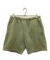 SUPREME（シュプリーム）の古着「LASER CUT S LOGO SWEATSHORT」｜カーキ